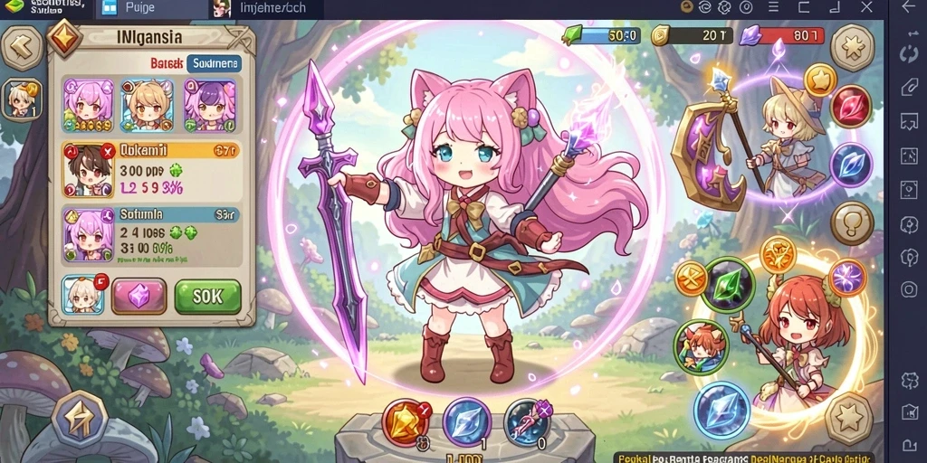 Grafis yang memukau dari gameplay yang seru.