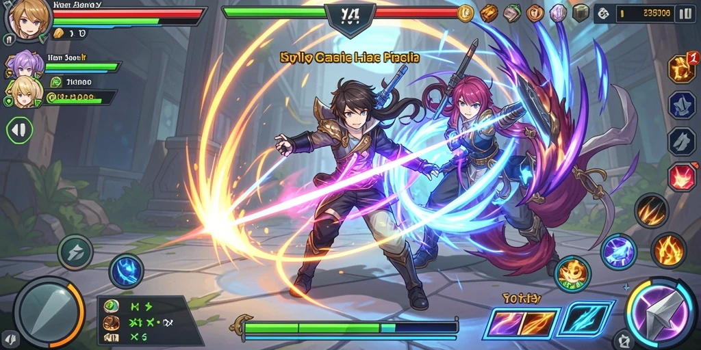 Screenshot dari level menantang yang harus dilalui pemain.