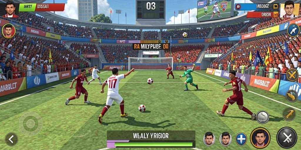 Pertempuran epik dengan visual yang menakjubkan.