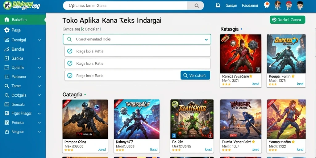 Ragam permainan yang variatif dan menghibur.